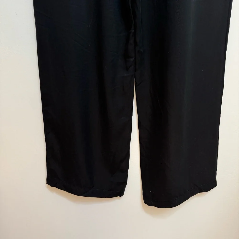 Loft Lyocell Emory Wide Leg Trouser Pants Size 10 NWT - Picture 9 of 14